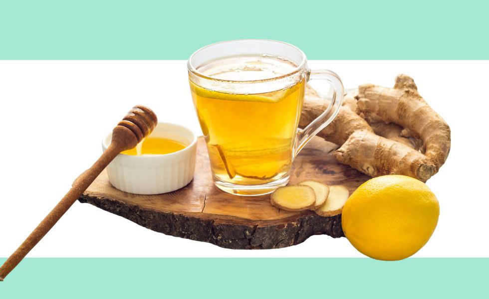 شاي الزنجبيل - أفضل 10 مشروبات للسعال والتهاب الحلق